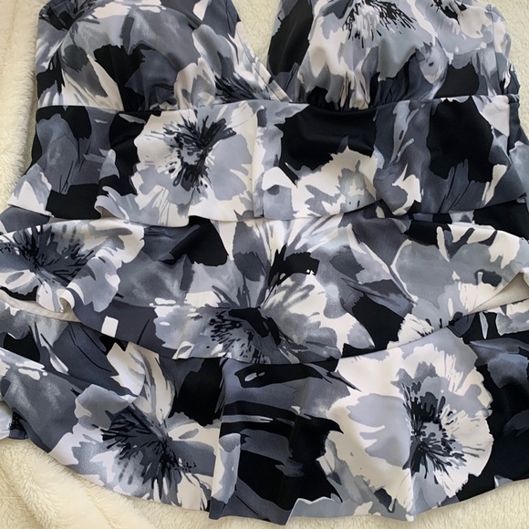 Magicsuit Ruffle Tankini Top, size 16 - Picture 4 of 5